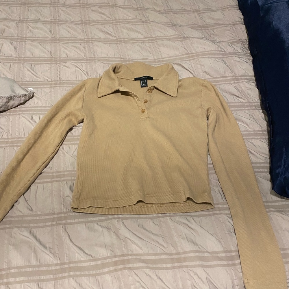 Tan long sleeve